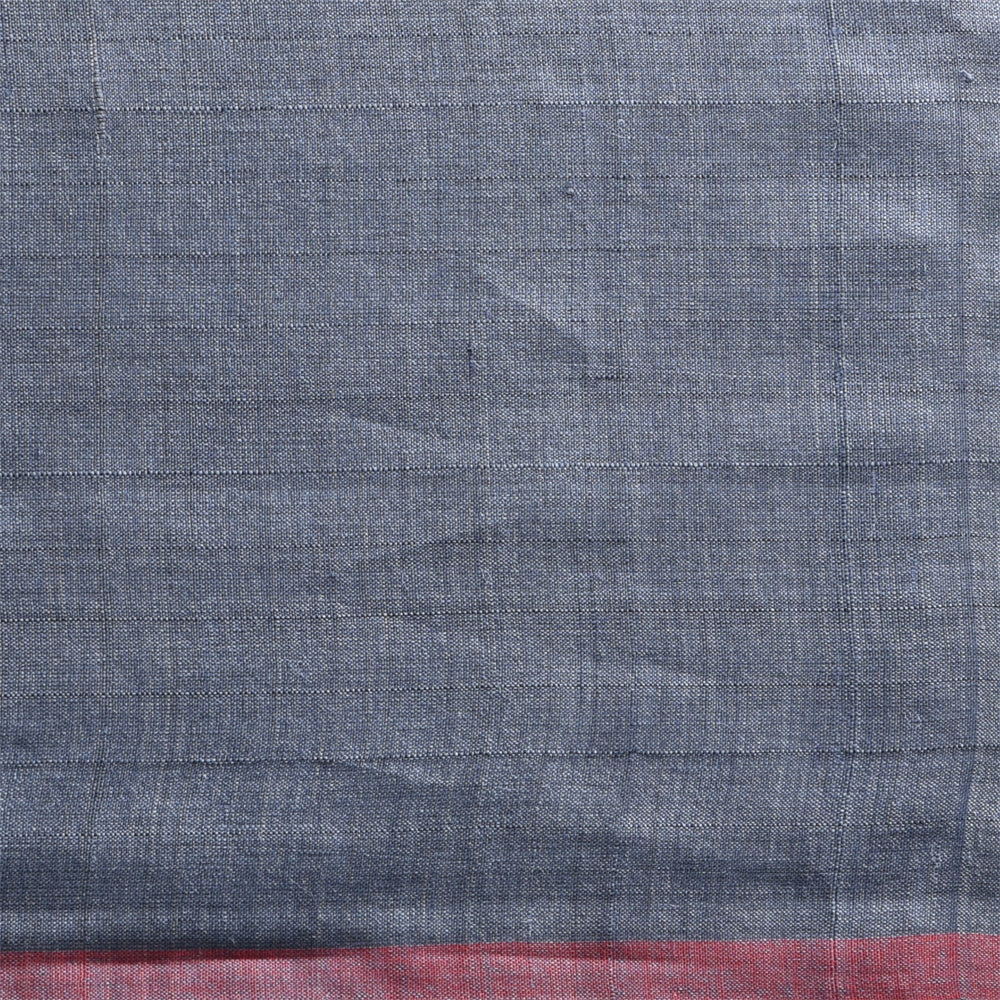 ZARI BUTI Handwoven Tussar Silk Saree - Maroon