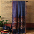 BHOR Handwoven Tussar Silk Saree - Night Blue